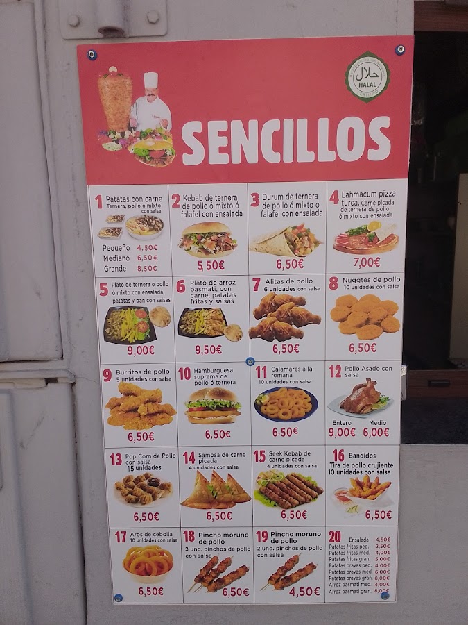 kebab cortes
